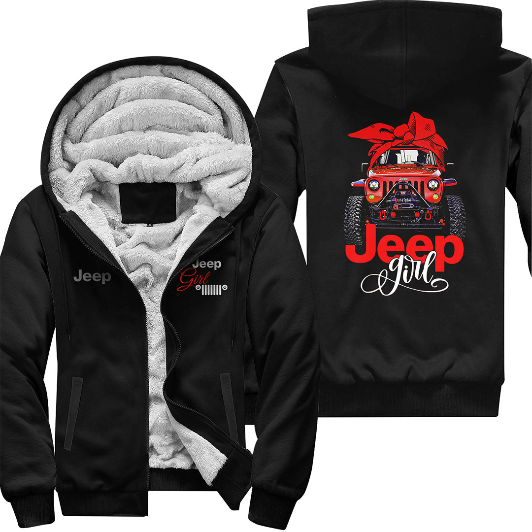 Multicolor Offroad Girl Adventure T-Shirt Zip Hoodie Supler Store