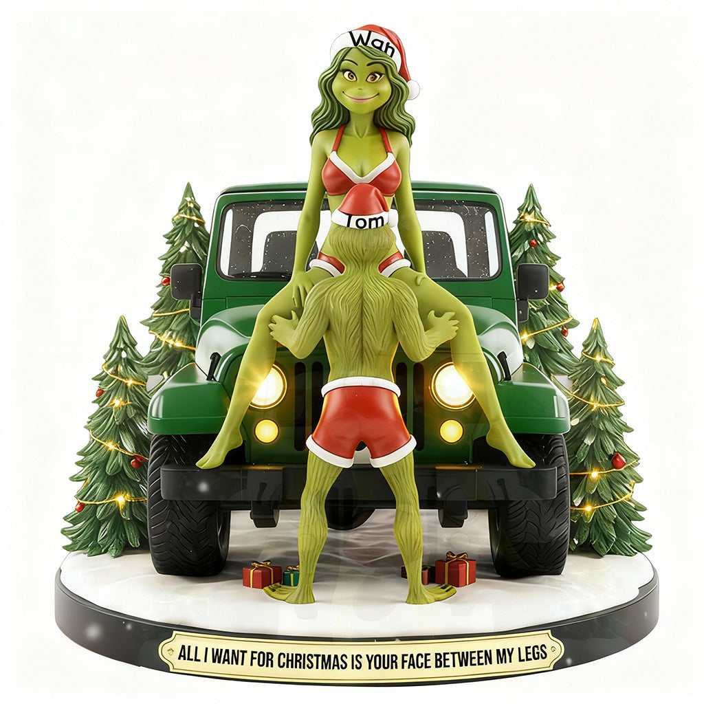 Personalized Funny Couple Jeep Acrylic Ornament Supler Store