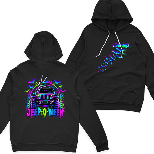 Halloween Jeep Wave Skeleton Shirt