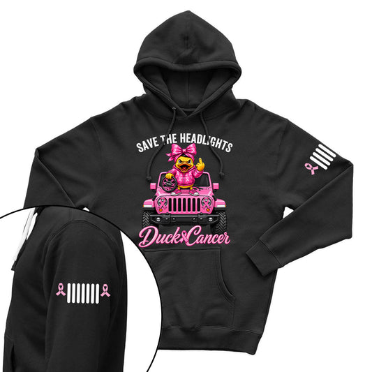 Jeep Breast Cancer Save The Headlights Shirt