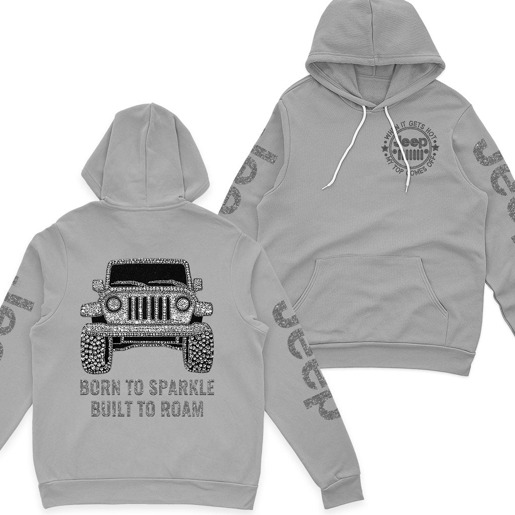Jeep Born To Sparkle Zip Hoodie Supler Store