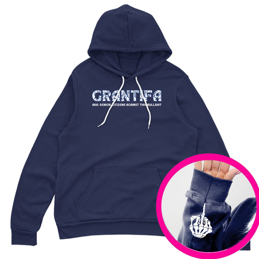 Grantifa Floral T-Shirt Hoodie Supler Store