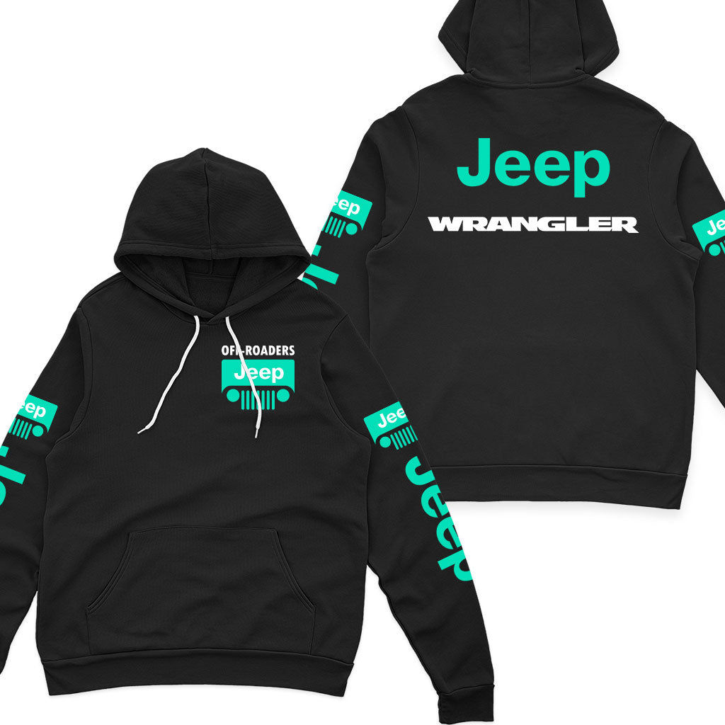 Jeep Wrangler Offroaders Zip Hoodie Supler Store