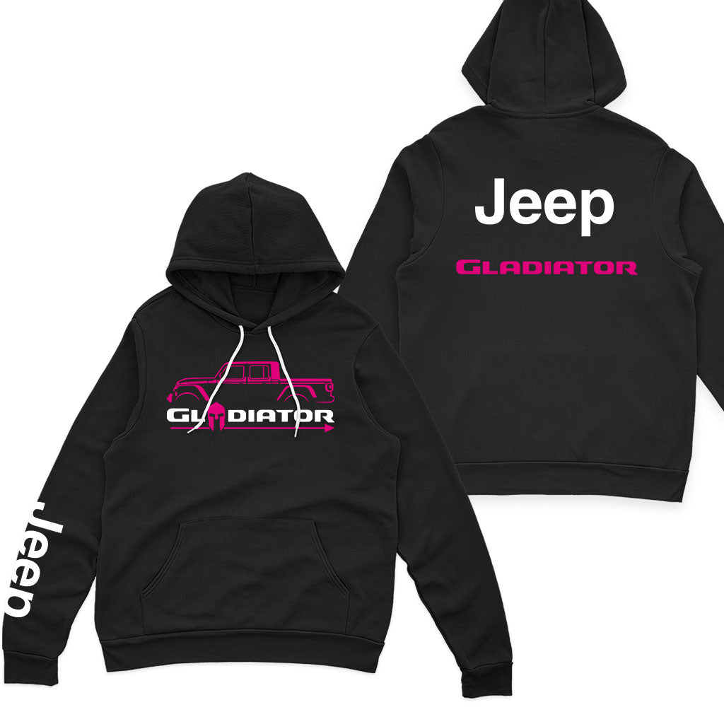 Multicolor Jeep Gladiator Zip Hoodie Supler Store