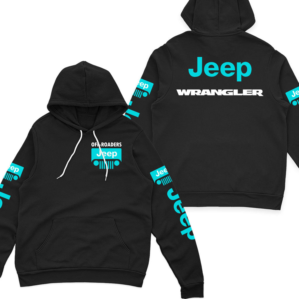 Jeep Wrangler Offroaders Zip Hoodie Supler Store