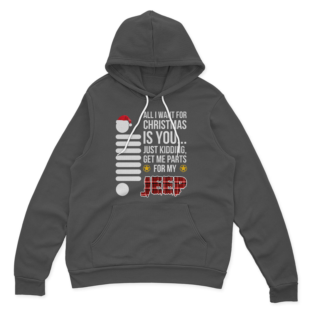 Get Me Parts for My Jeep Christmas Hoodie