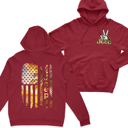 Jeep Beach American Flag Hoodie T-Shirt Supler Store