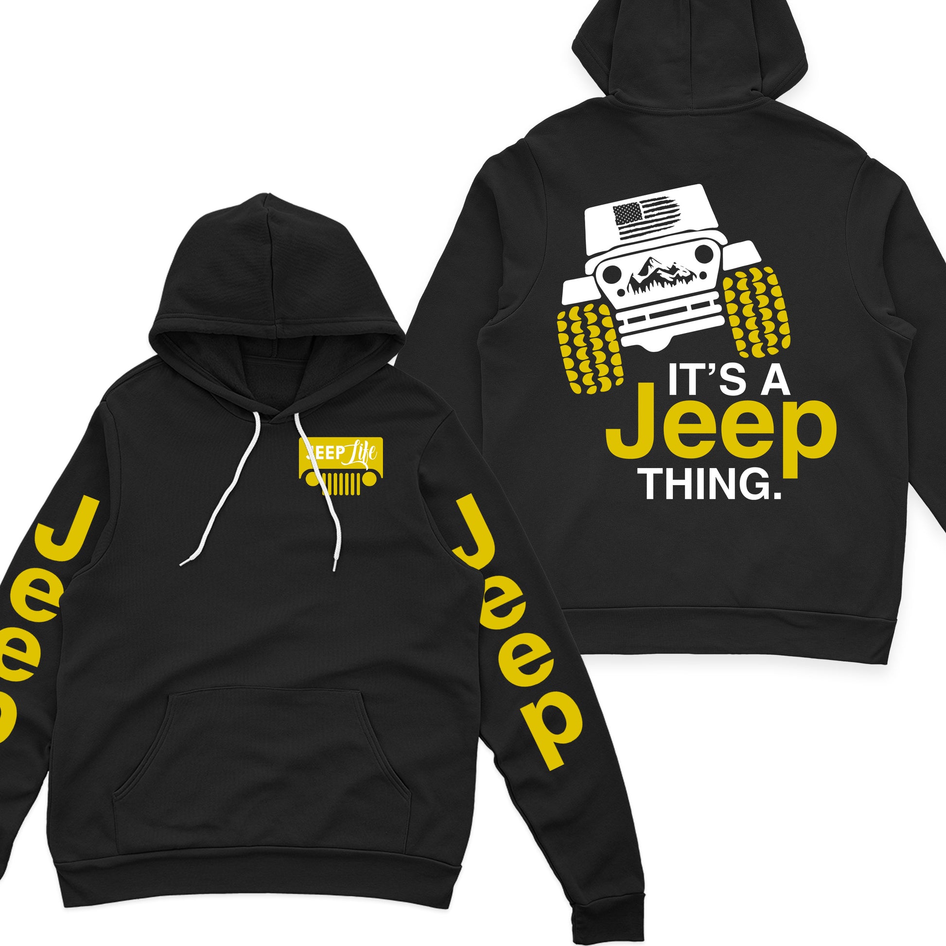 Multicolor It's A Jeep Thing Fleece Zip Hoodie Supler Store