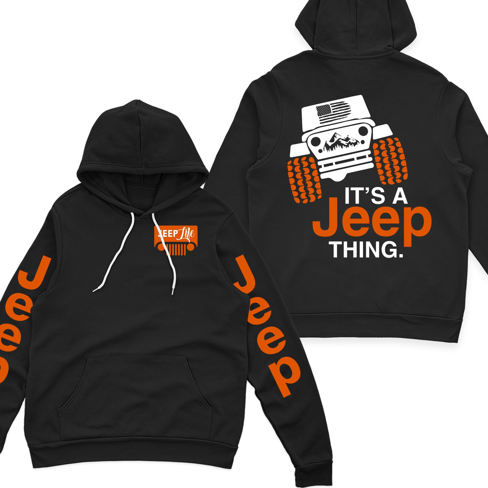 Multicolor It's A Jeep Thing Fleece Zip Hoodie Supler Store