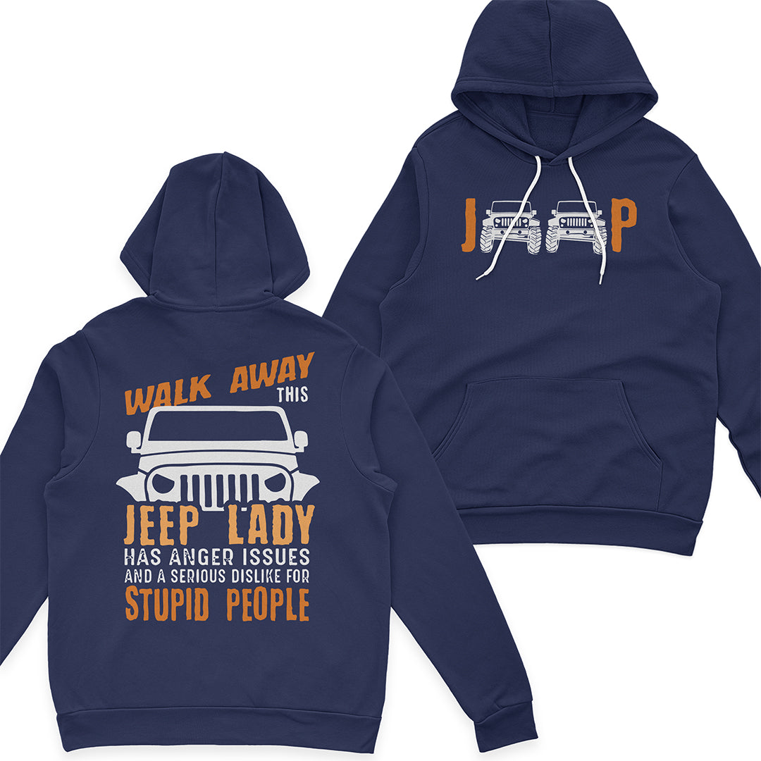 Jeep Lady Has Anger Issues Funny T-Shirt Hoodie Supler Store