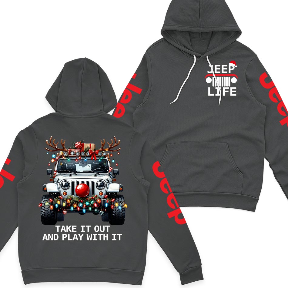 Jeep Life Merry Christmas Hoodie Supler Store