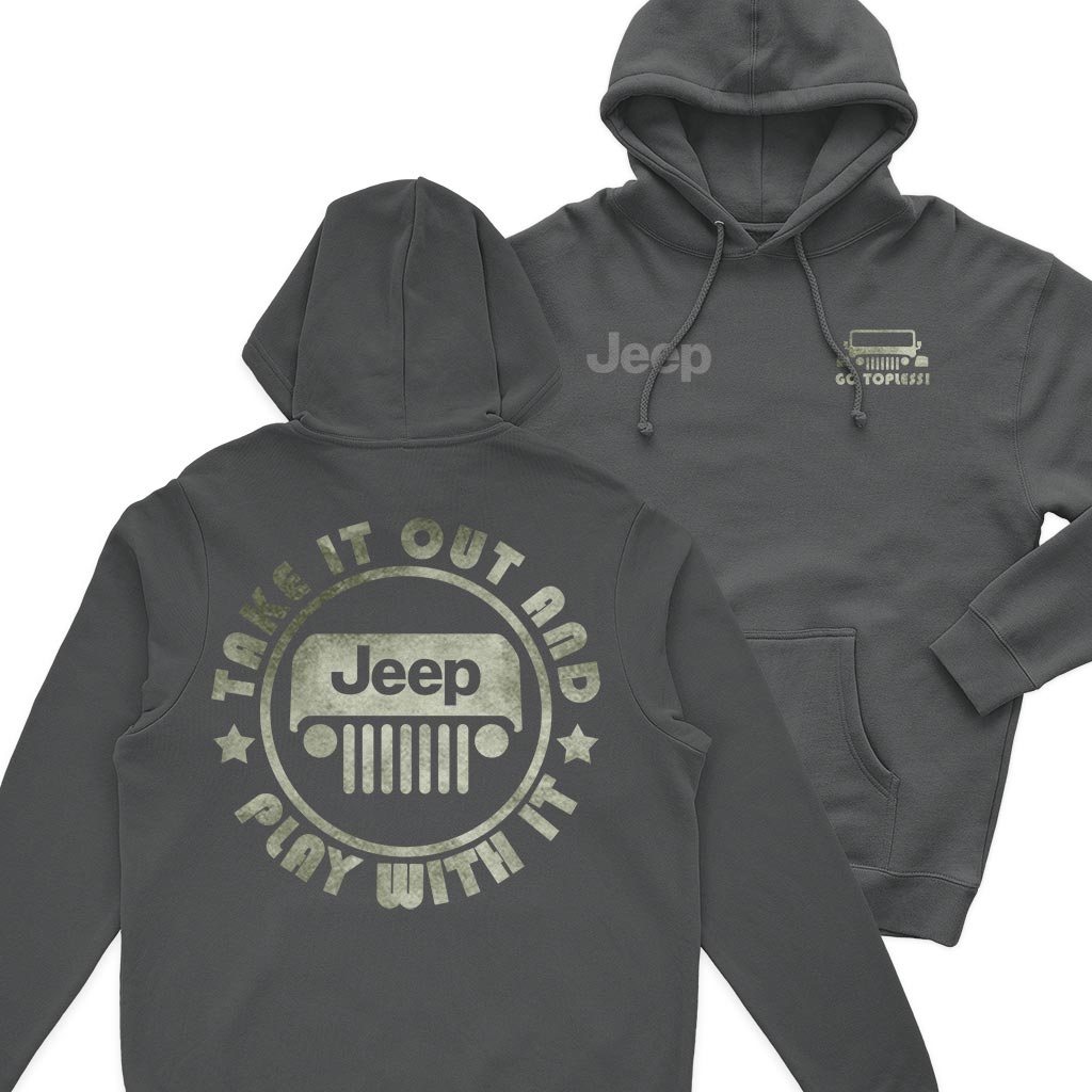 Jeep Go Topless And Play With It Fleece Zip Hoodie Supler Store