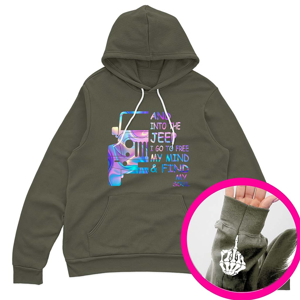 And Into The Jeep I Go To Free My Mind Funny T-Shirt Hoodie Supler Store