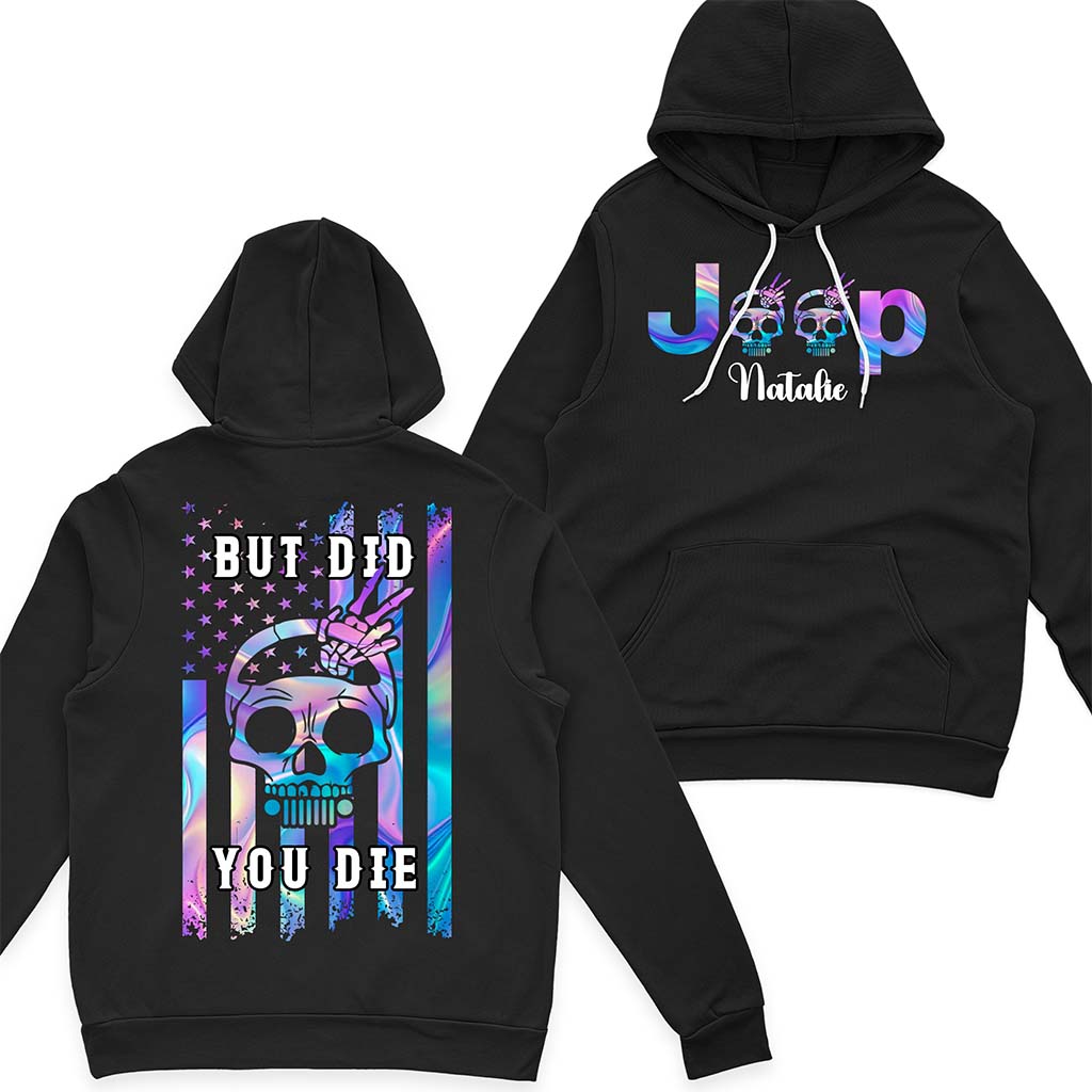 Personalized Jeep But Did You Die Quarter Zip Hoodie Supler Store