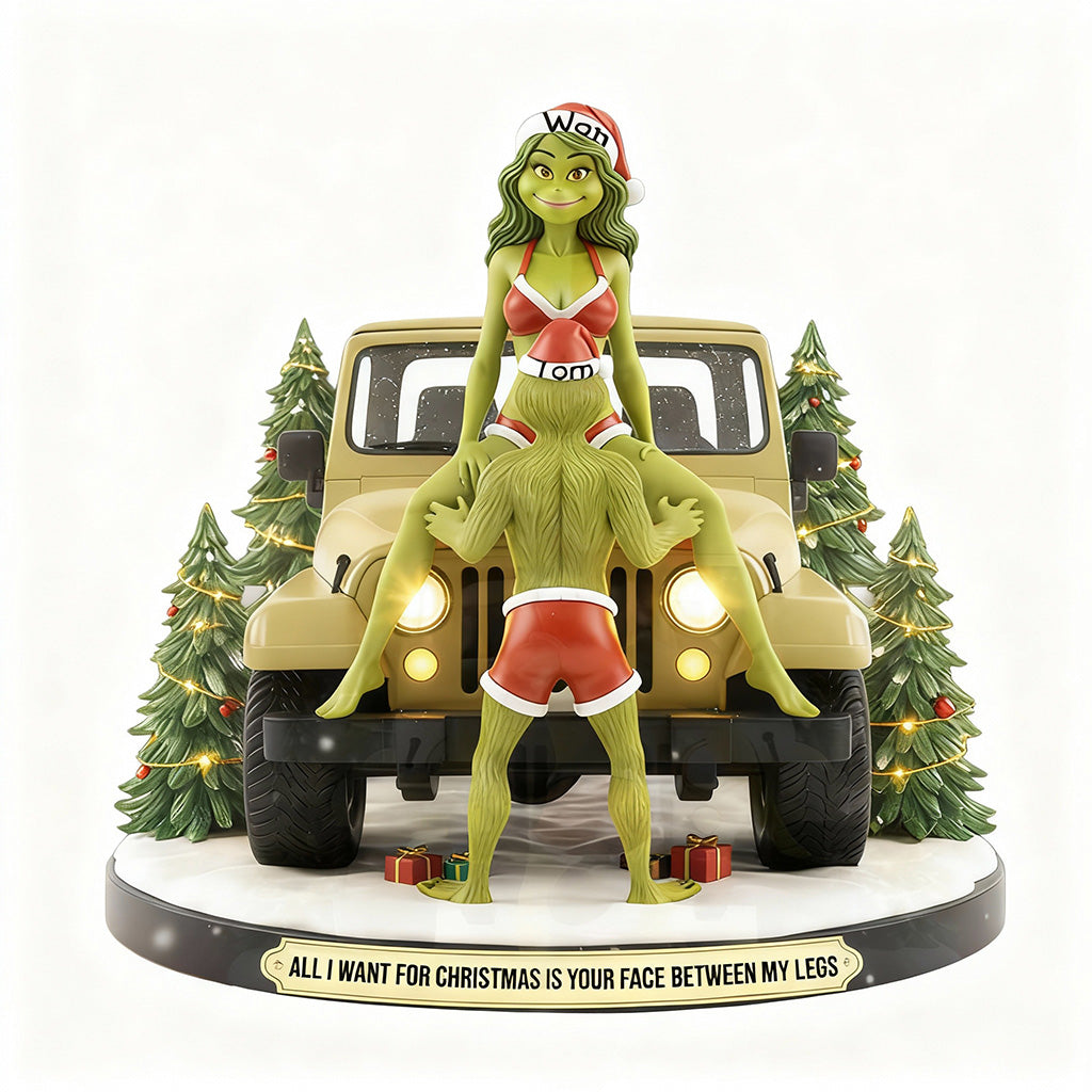 Personalized Funny Couple Jeep Acrylic Ornament Supler Store