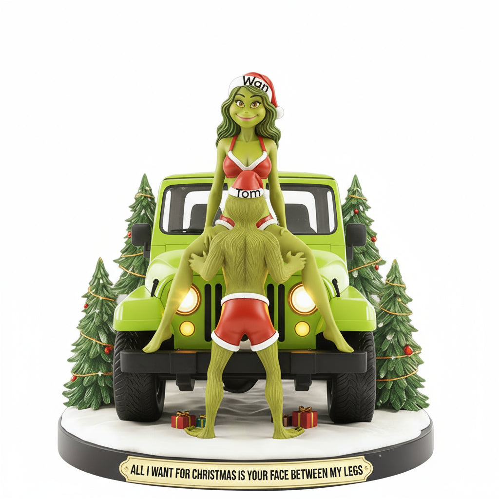 Personalized Funny Couple Jeep Acrylic Ornament Supler Store