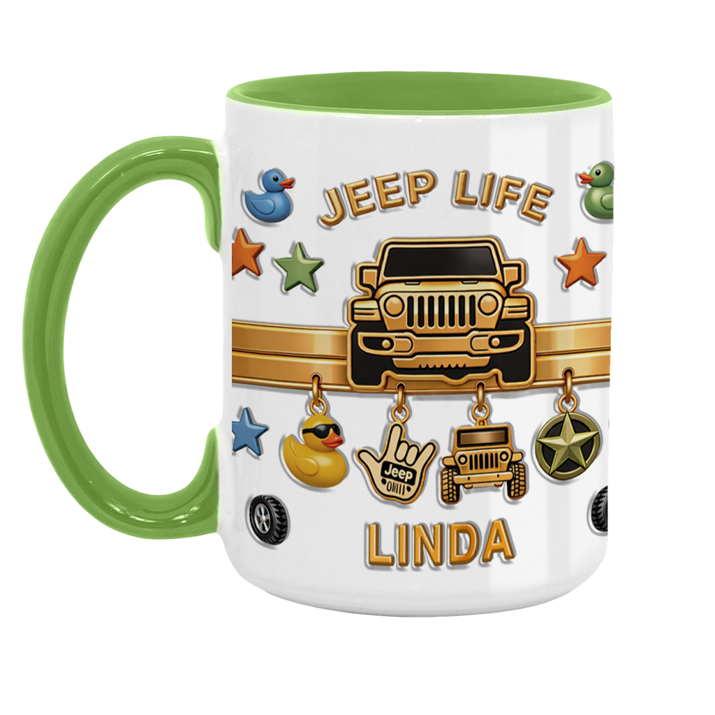 Personalized Jeep Off-Road Coffee Accent Mug Supler Store