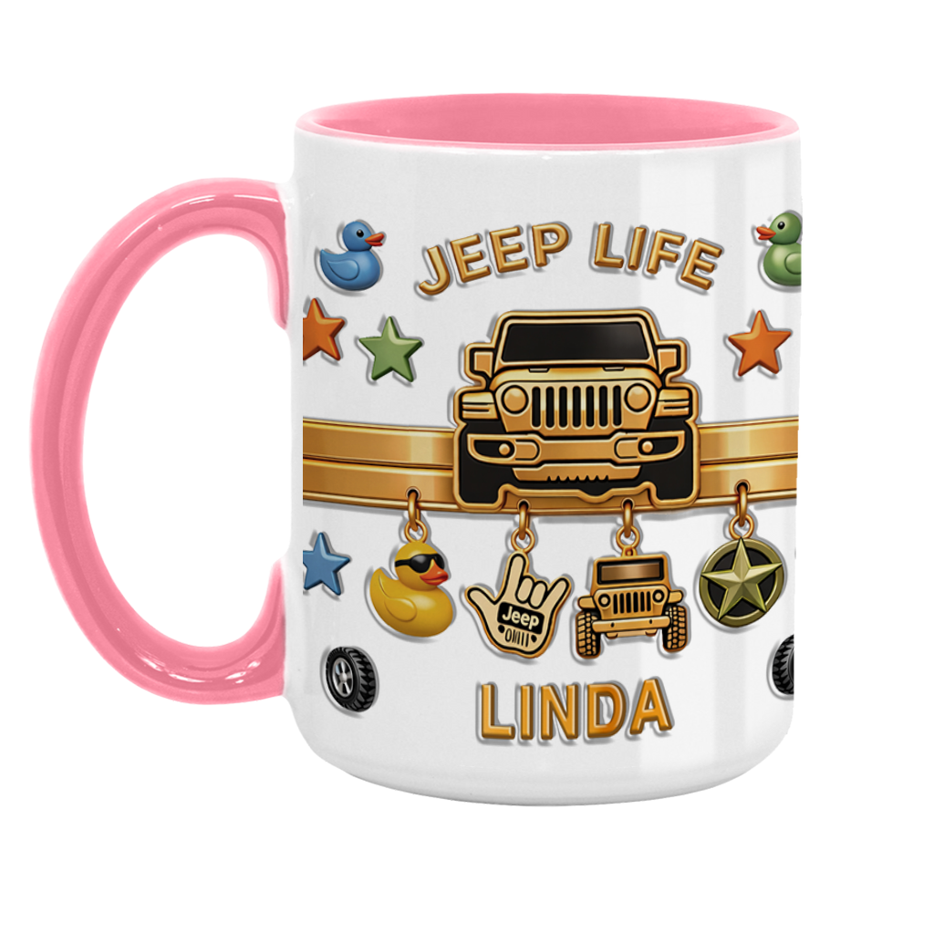 Personalized Jeep Off-Road Coffee Accent Mug Supler Store