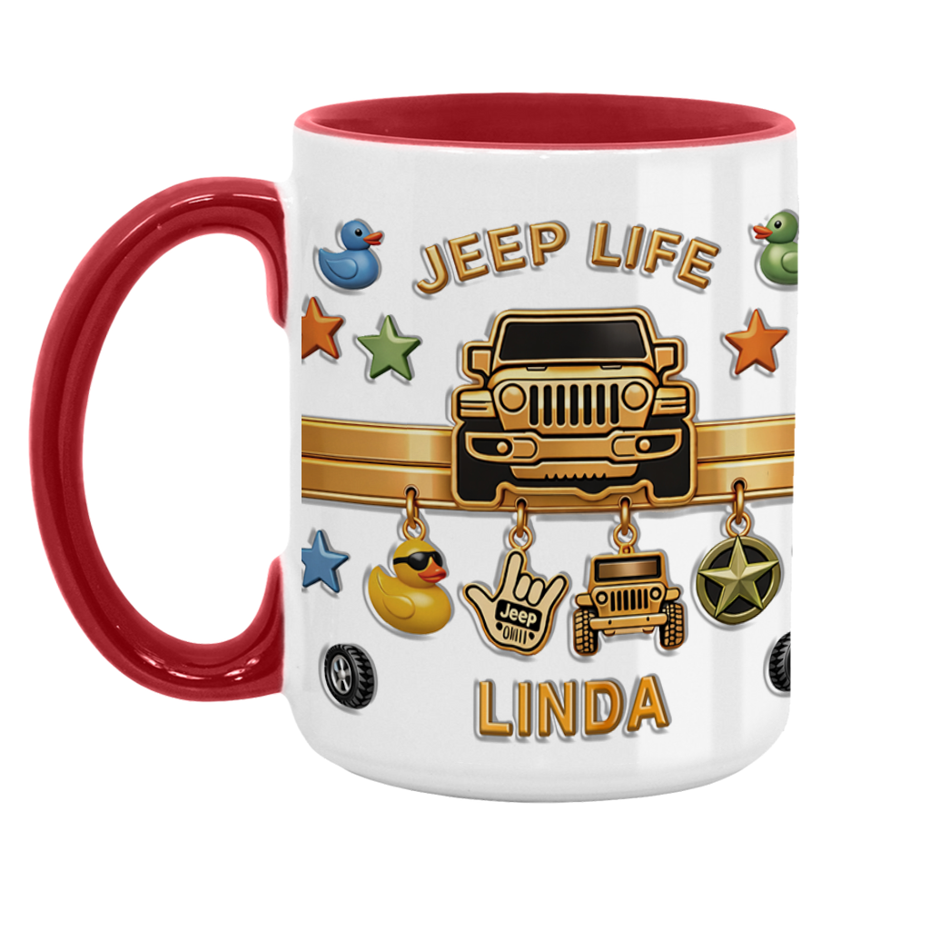 Personalized Jeep Off-Road Coffee Accent Mug Supler Store