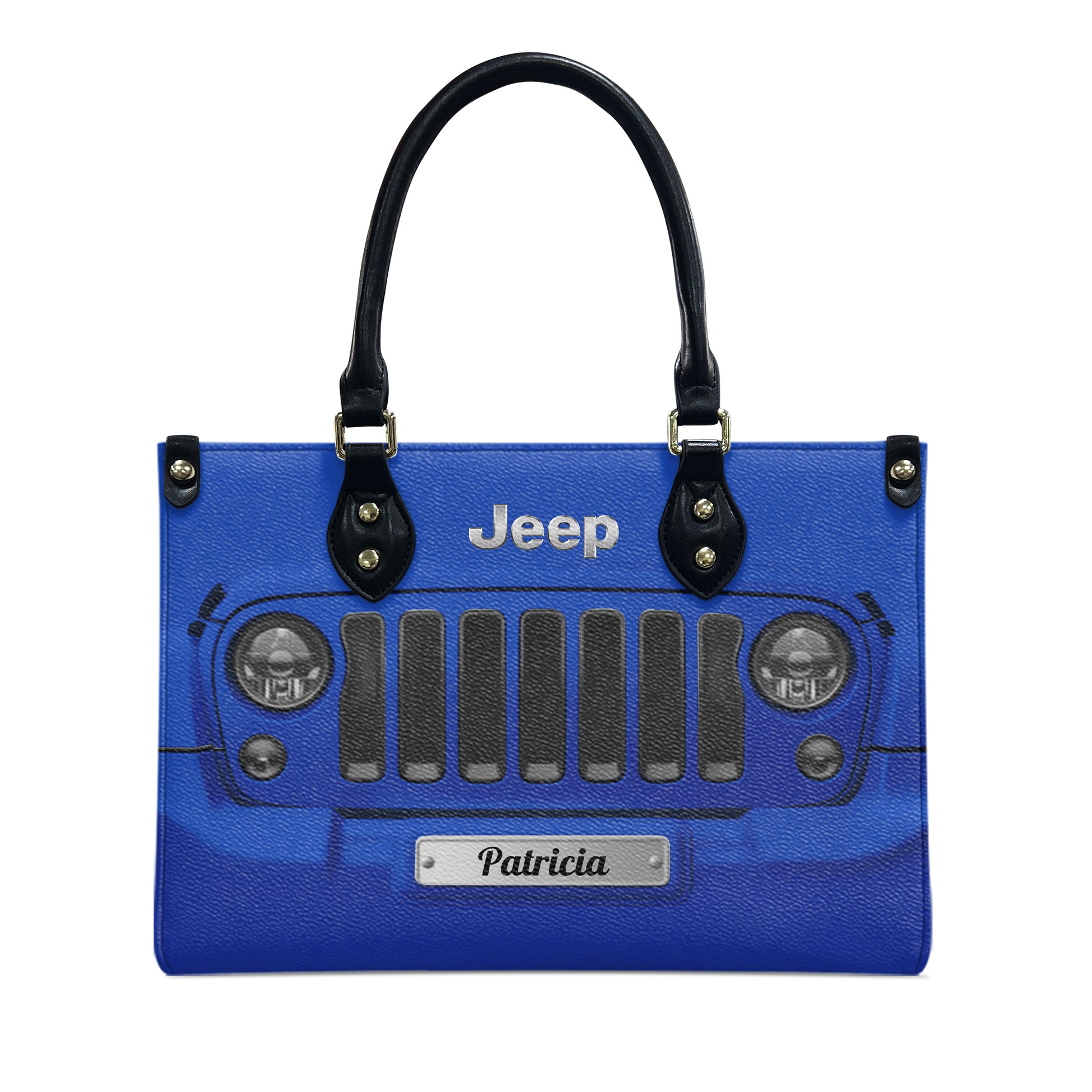 Personalized Jeep Grille Leather Handbag Supler Store