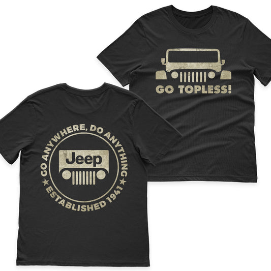 Jeep Go Topless Men T-Shirt Hoodie