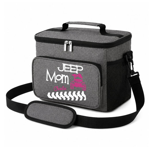 Jeep Mom Personalized Insulated Lunch Bag