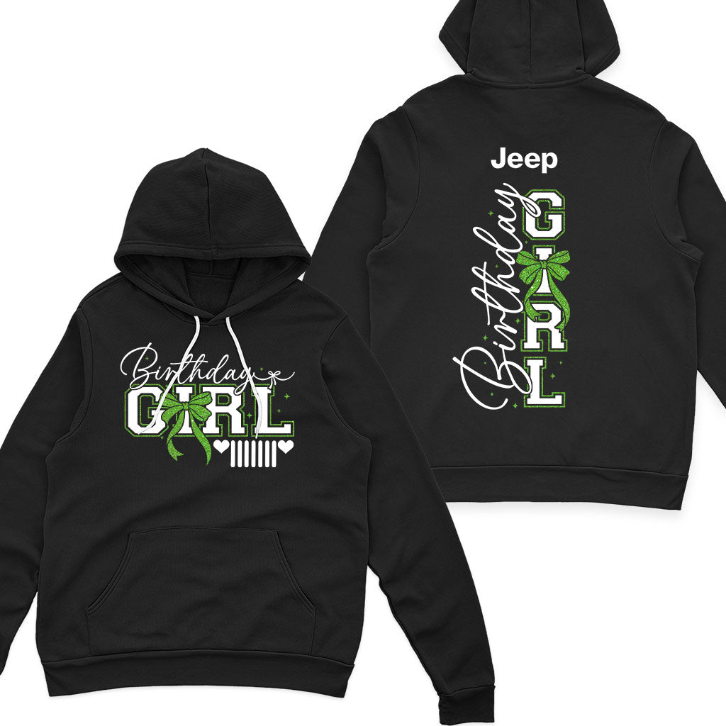 Jeep Birthday Girl Bow Hoodie Supler Store