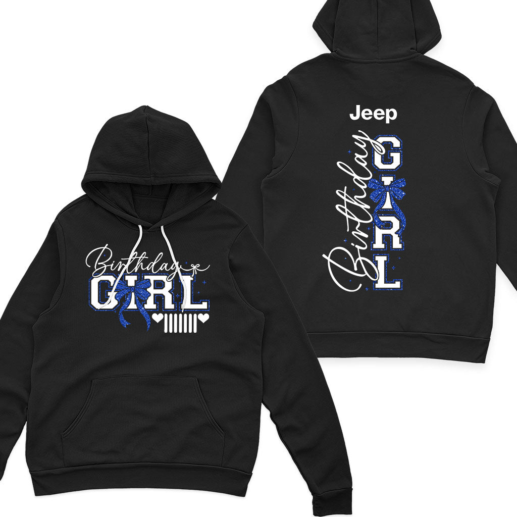 Jeep Birthday Girl Bow Hoodie Supler Store