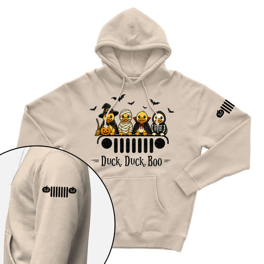 Halloween Jeep Duck Duck Boo Pumpkin Shirt