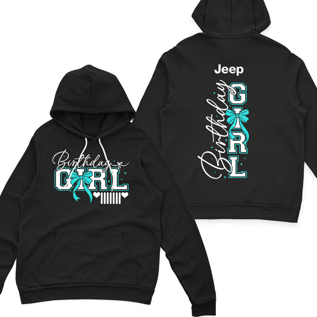 Jeep Birthday Girl Bow Hoodie Supler Store