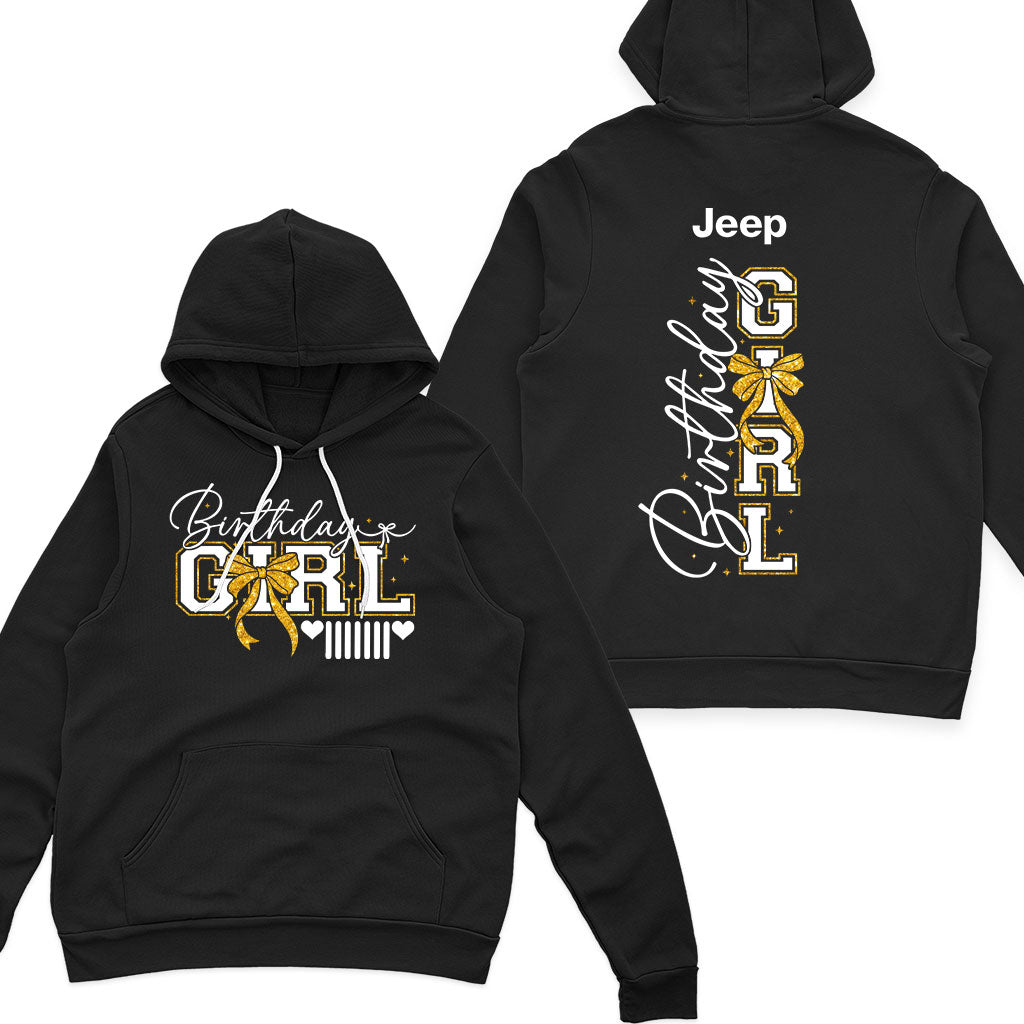 Jeep Birthday Girl Bow Hoodie Supler Store