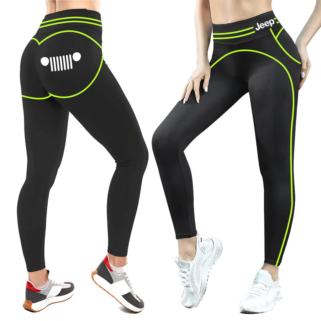 Jeep Girl Leggings Heart Throb Supler Store