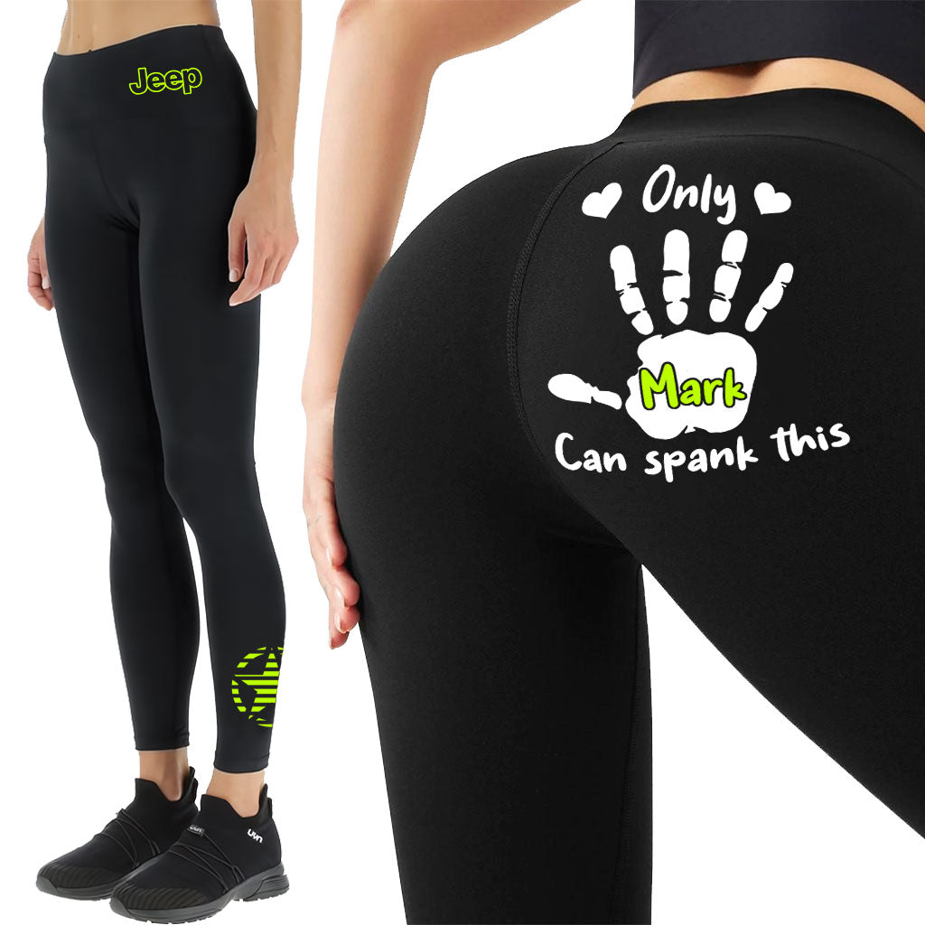 Personalized Jeep Leggings Husband/ BF Can Spank This Supler Store