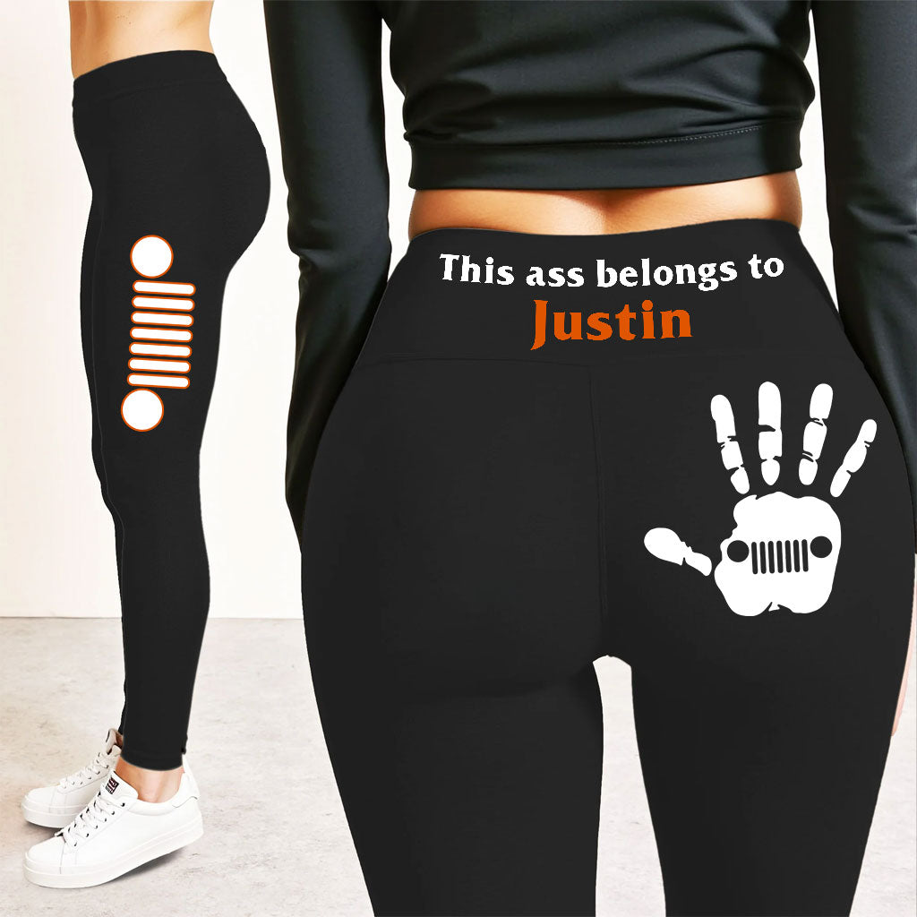 Personalized Jeep Girl Funny Leggings Supler Store