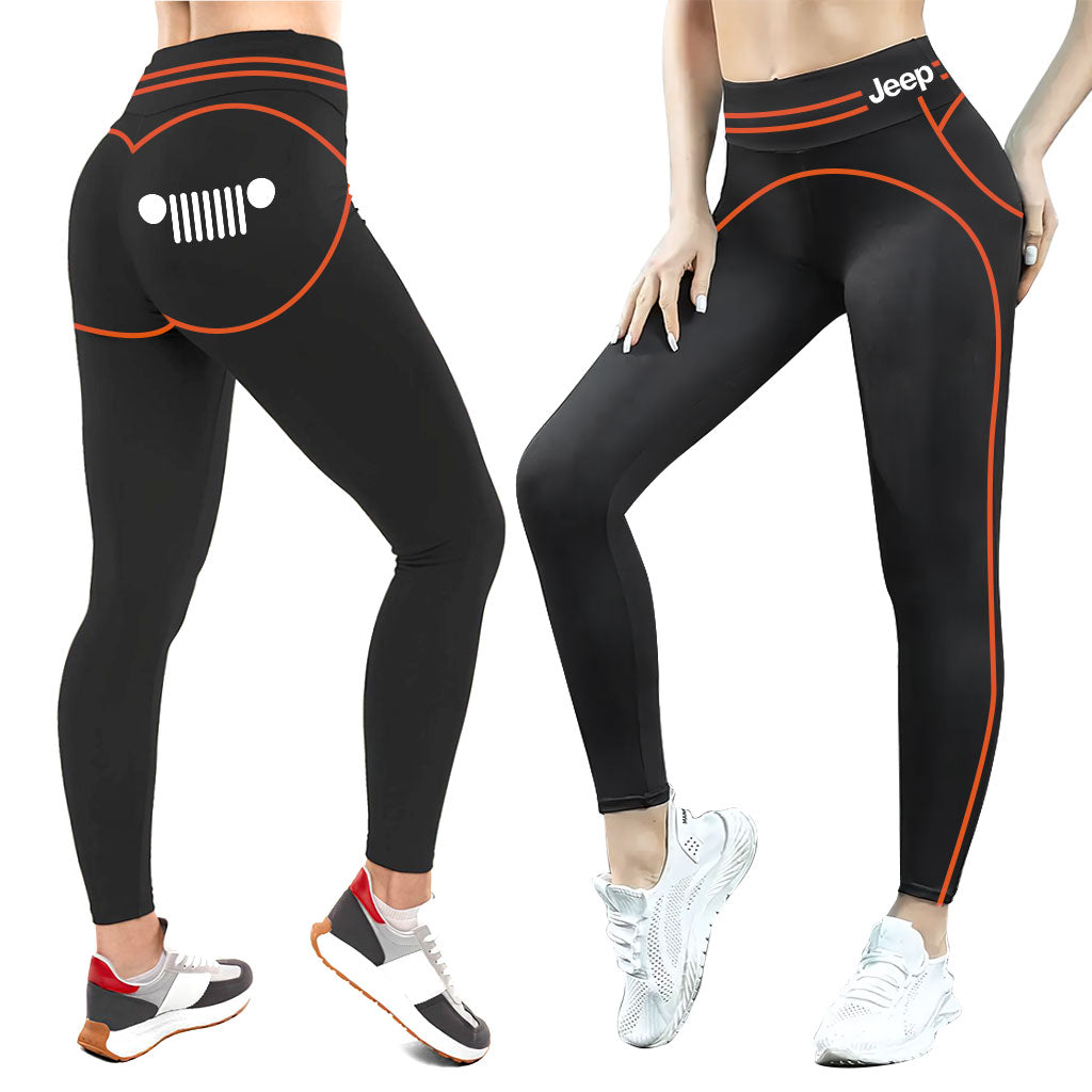 Jeep Girl Leggings Heart Throb Supler Store