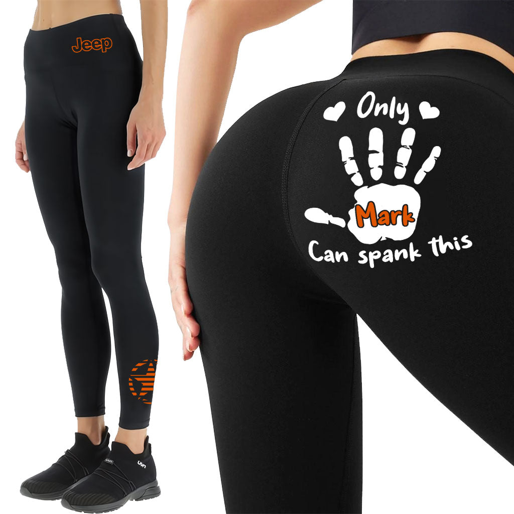Personalized Jeep Leggings Husband/ BF Can Spank This Supler Store