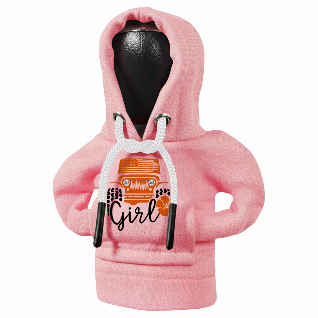 Jeep Girl Flower Shift Knob Hoodie Supler Store