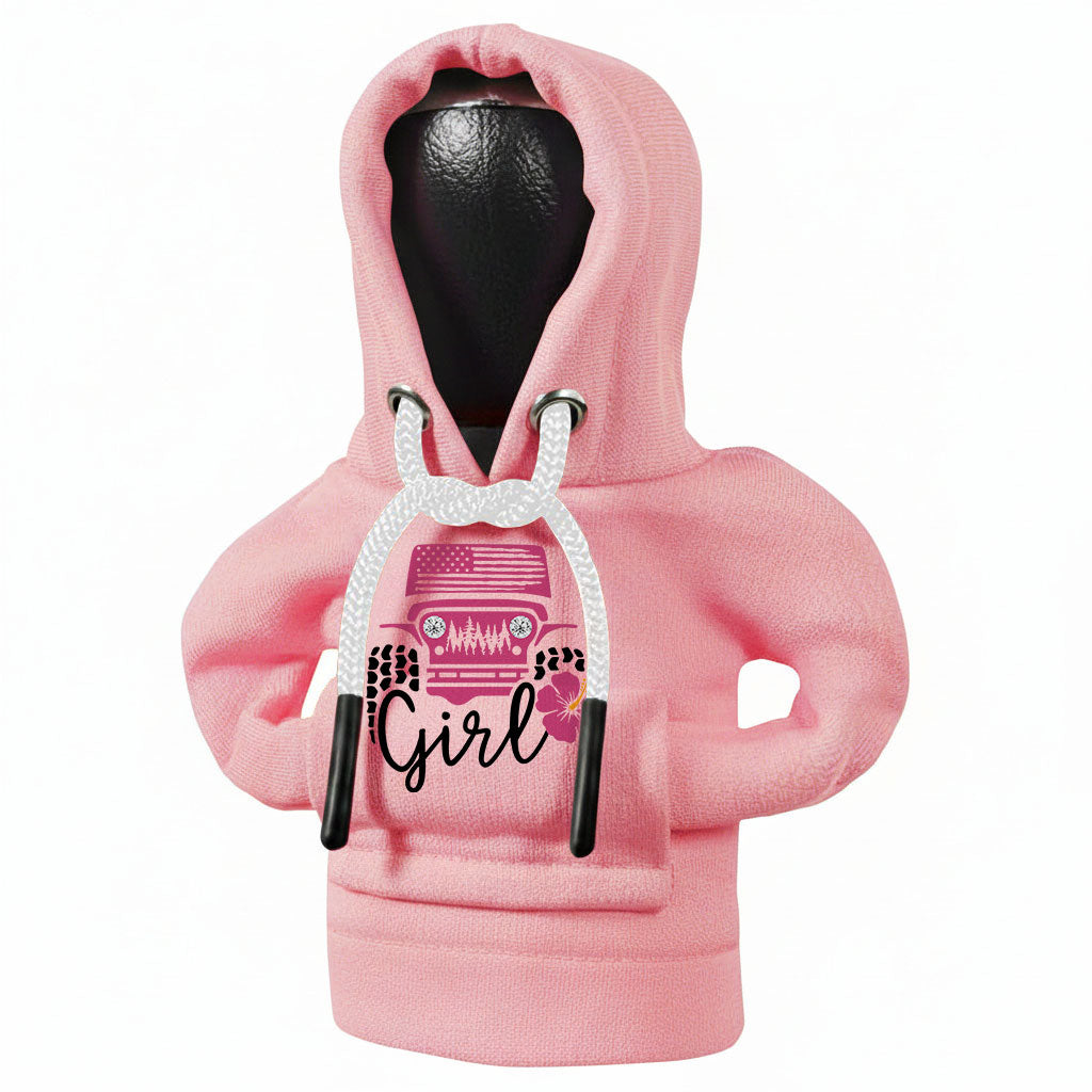 Jeep Girl Flower Shift Knob Hoodie Supler Store