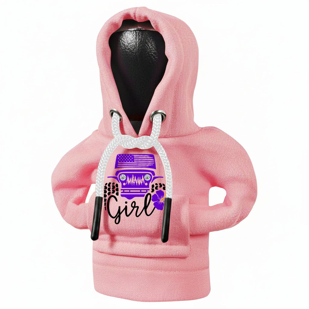 Jeep Girl Flower Shift Knob Hoodie Supler Store
