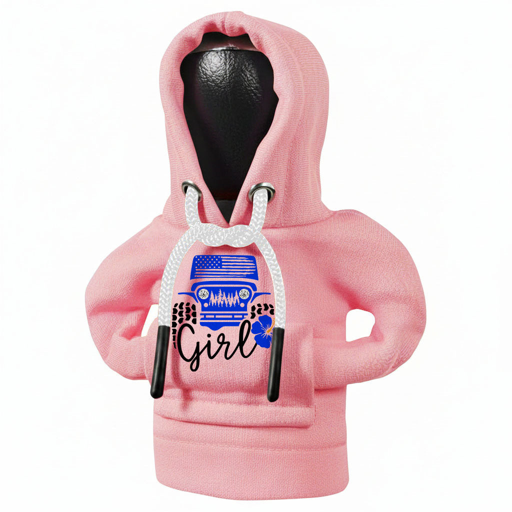 Jeep Girl Flower Shift Knob Hoodie Supler Store