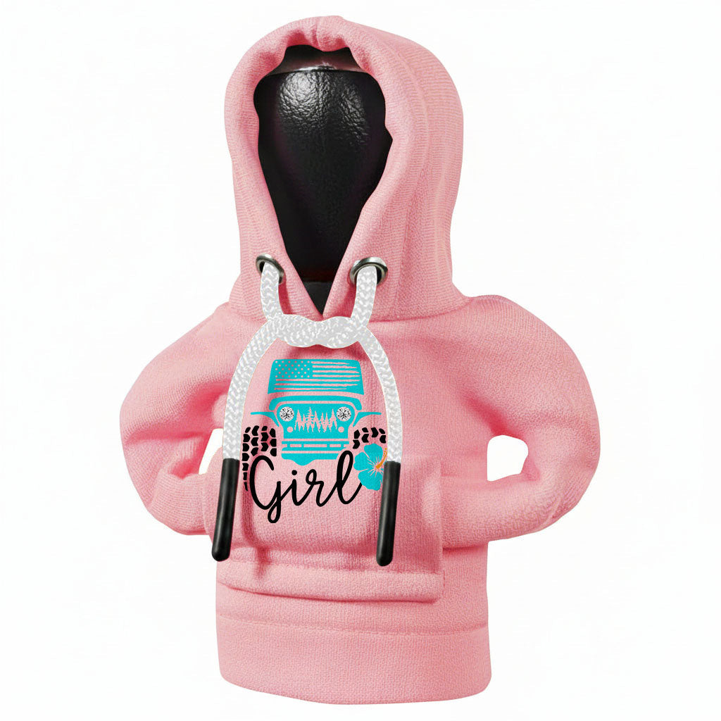 Jeep Girl Flower Shift Knob Hoodie Supler Store