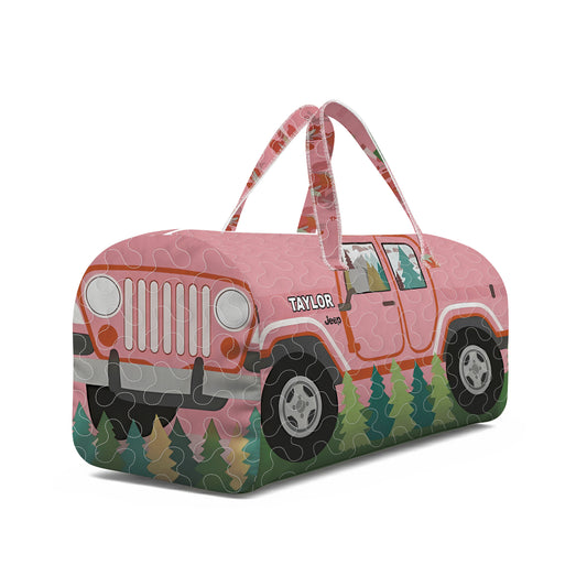Jeep Quilted Duffle Bag Personalized Offroad Gifts