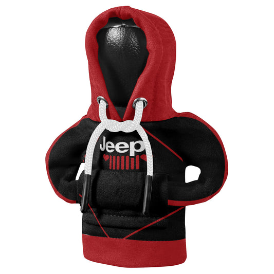 Jeep Grille Heart Shift Knob Hoodie
