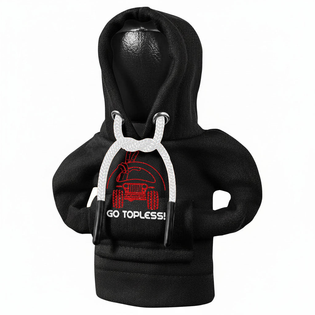 Jeep Go Topless Glitter Shift Knob Hoodie Supler Store