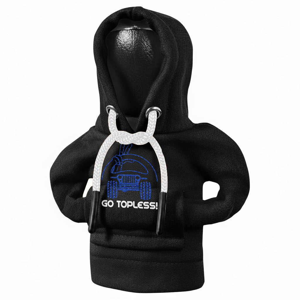 Jeep Go Topless Glitter Shift Knob Hoodie Supler Store