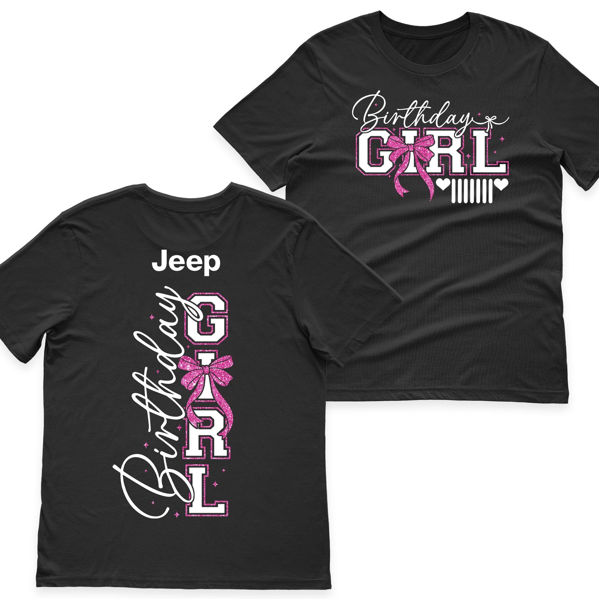Jeep Birthday Girl Bow Hoodie Supler Store