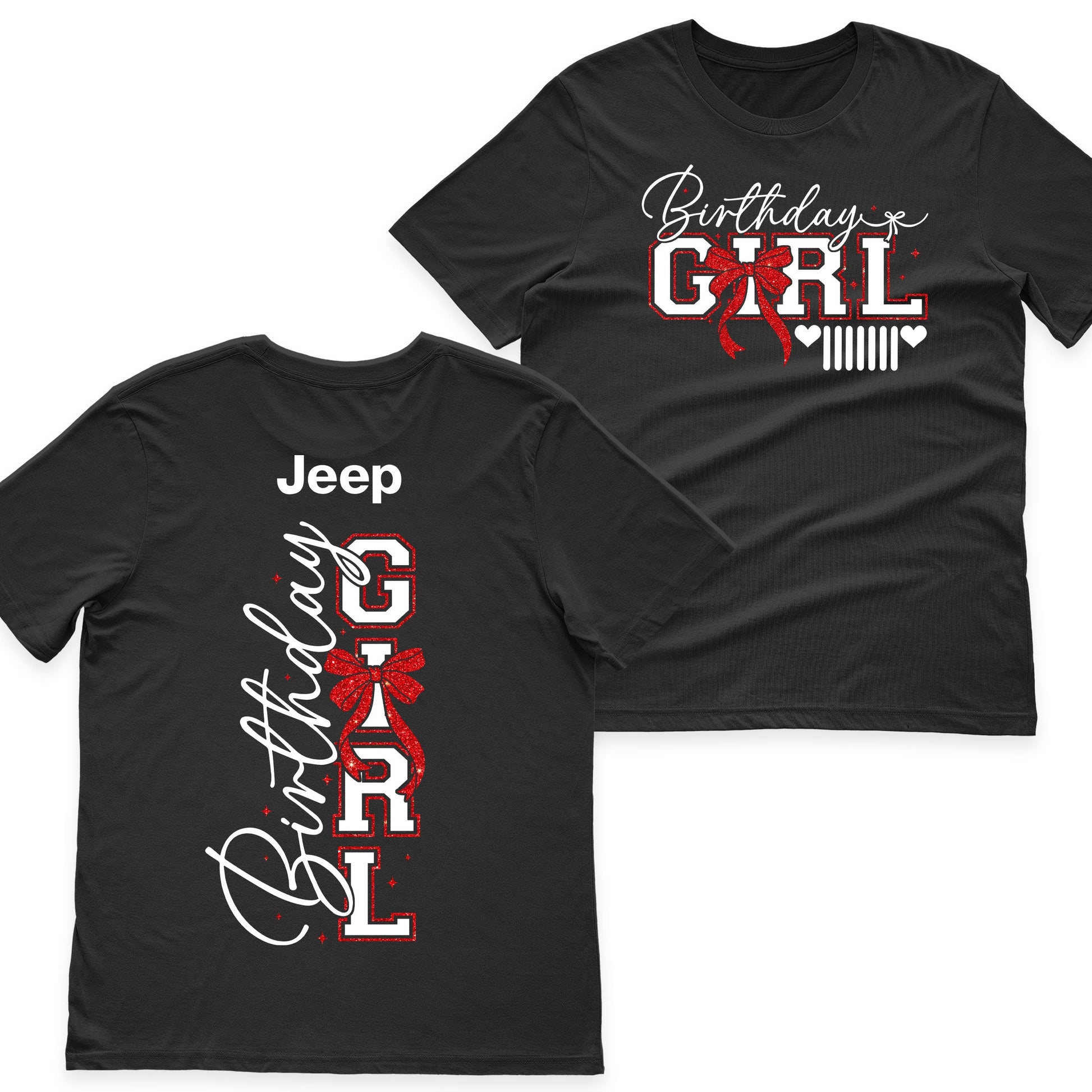 Jeep Birthday Girl Bow Hoodie Supler Store