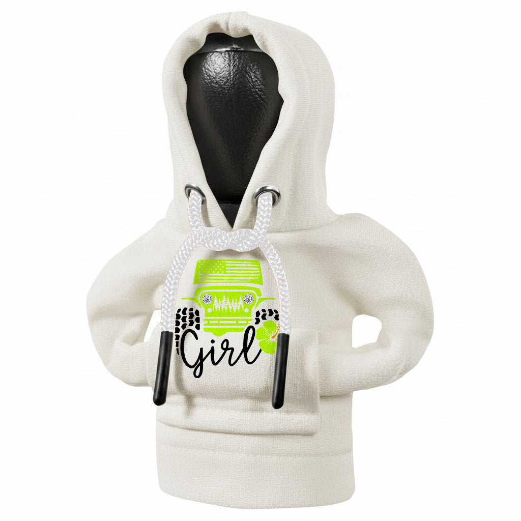 Jeep Girl Flower Shift Knob Hoodie Supler Store