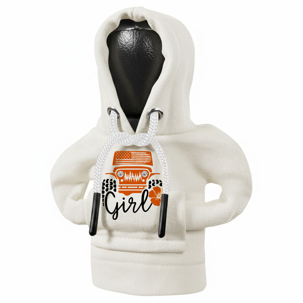 Jeep Girl Flower Shift Knob Hoodie Supler Store
