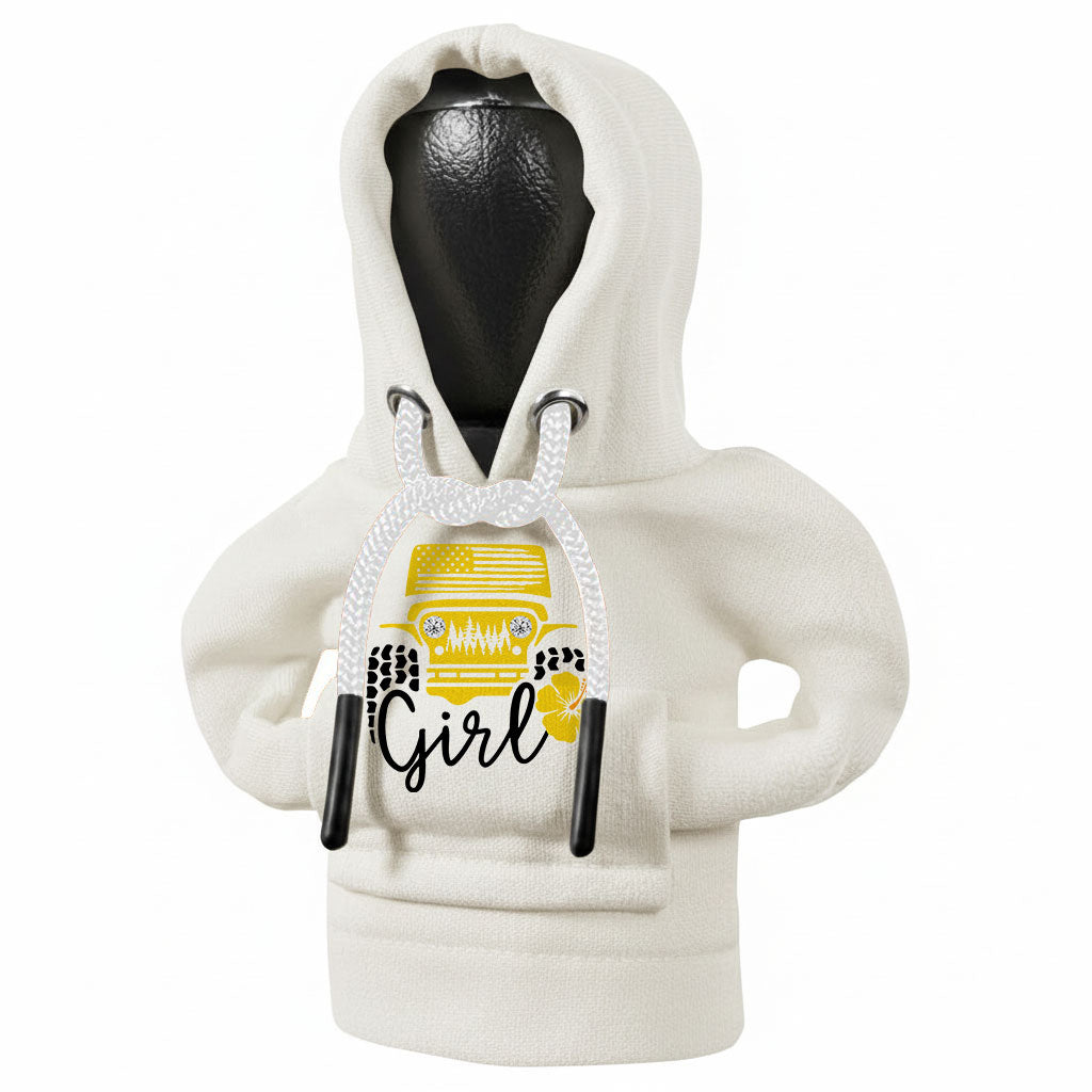 Jeep Girl Flower Shift Knob Hoodie Supler Store